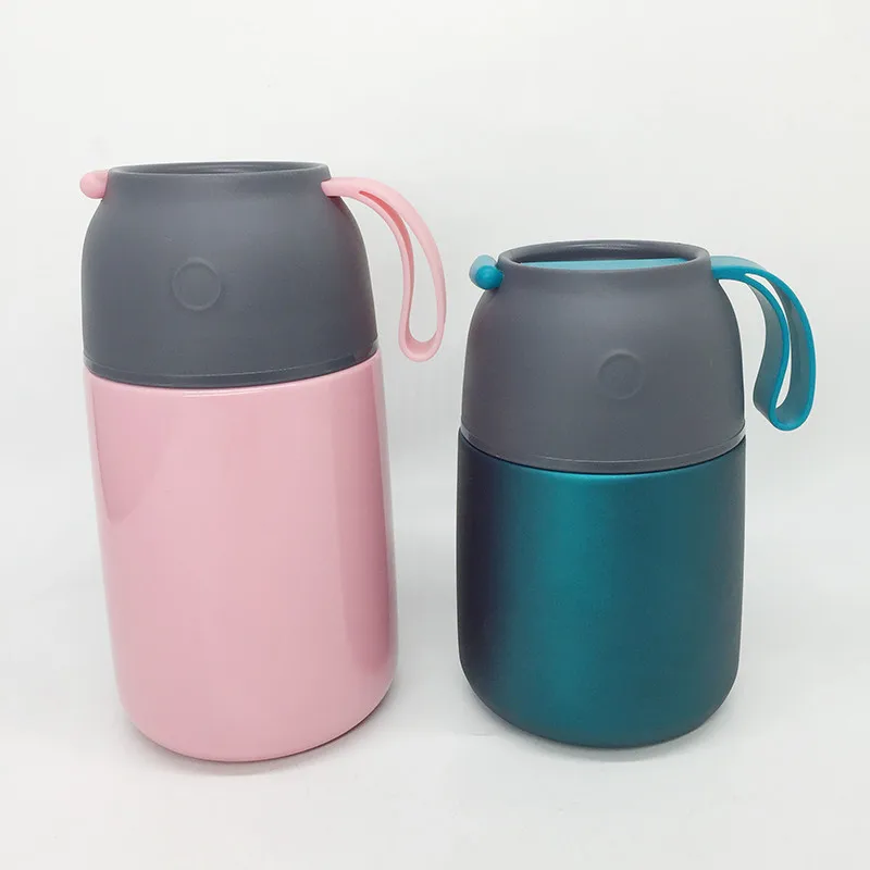 450ml 650ml stainless steel insulated vacuum food box soup container