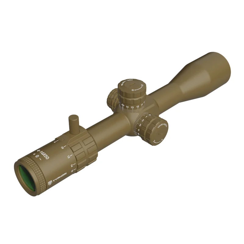 TYPHON 4-16x50SFIR SFP вторая фокальная плоскость 30 мм трубчатый гравированный стеклянный Световой прицел с нулевым стопом