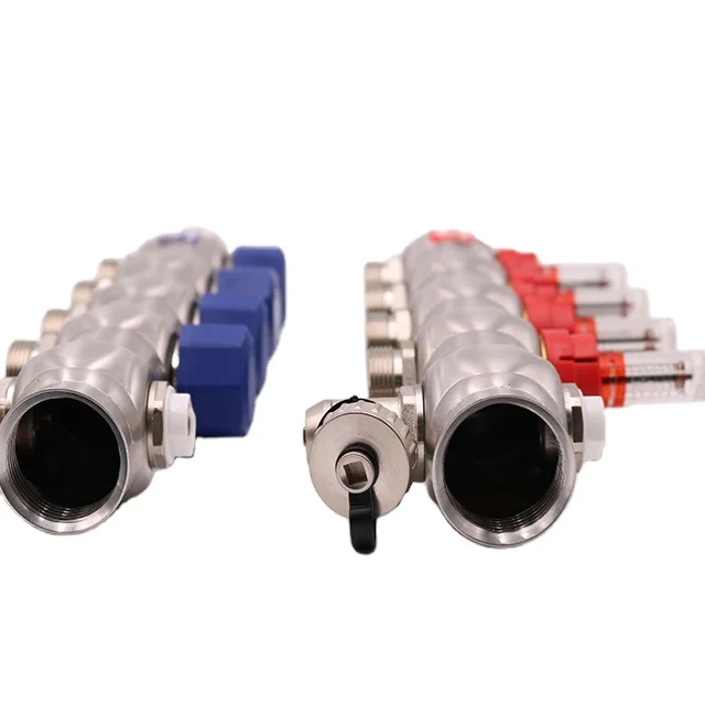 High Quality 304 Stainless Steel Underfloor Heating water Manifold