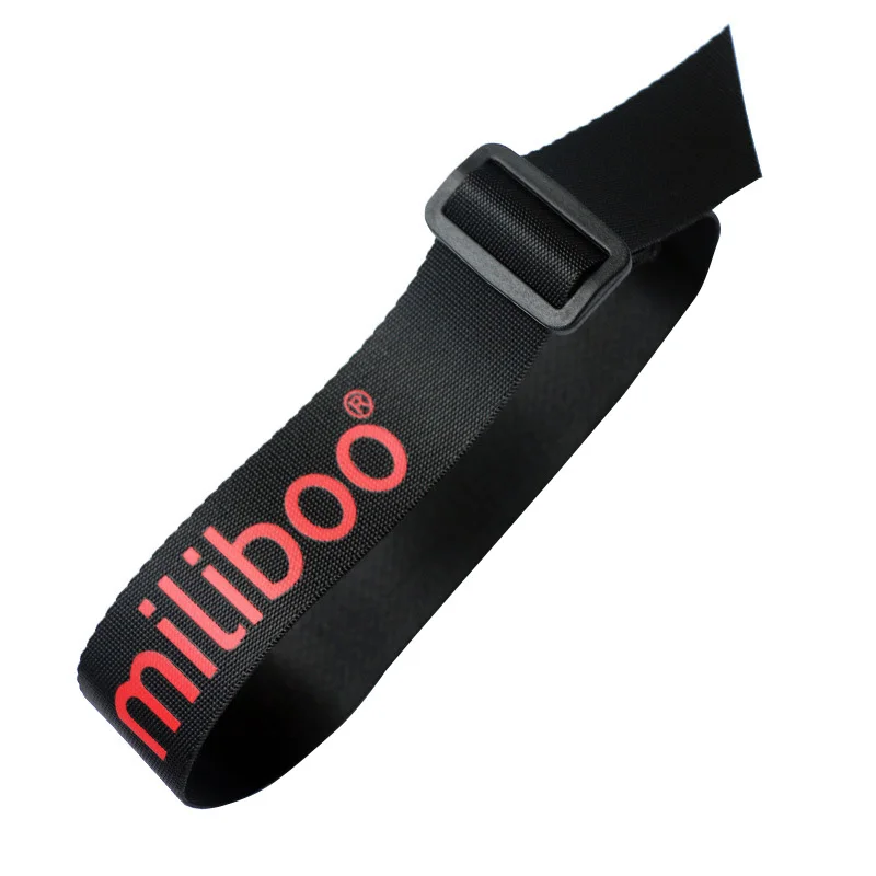 Promotional custom printed logo strong multi function packing luggage tie band with adjustable plastic buckle