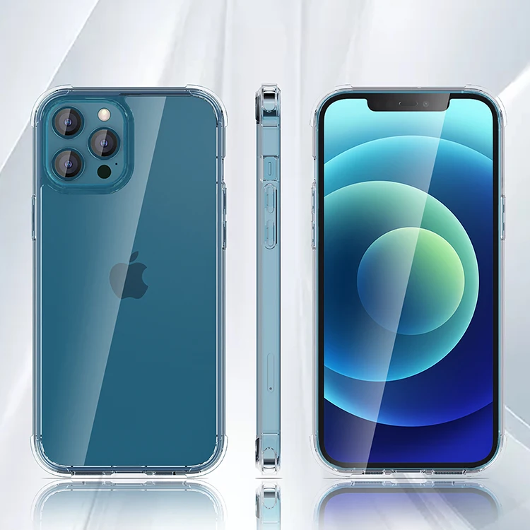 
 Новый продукт, Прозрачный Акриловый чехол для телефона iPhone 12 Pro Max, бронированный Прозрачный чехол для iPhone 11 Pro  