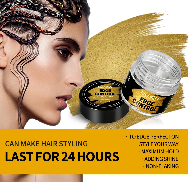 create your own 48 hour ultra hold hard sweat proof edge control gel vendor with private label