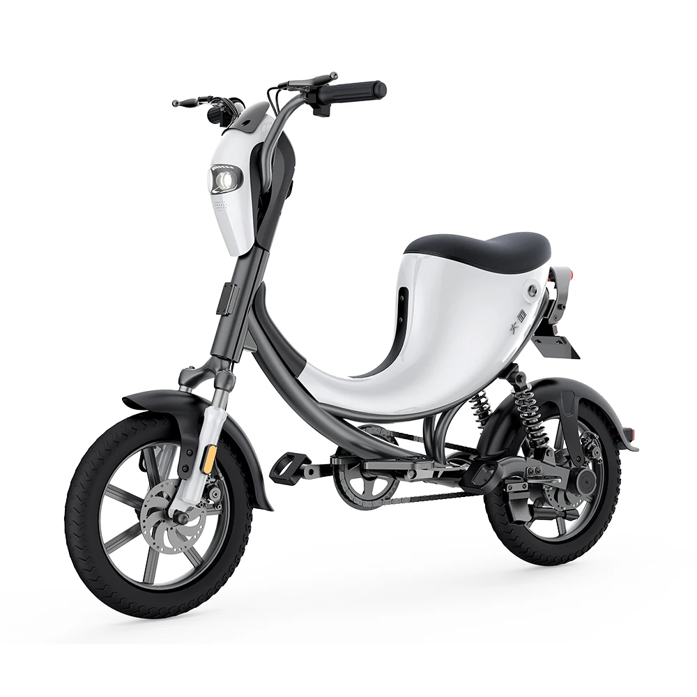 2021 новая модель 48V 400W электрический велосипед 14 дюймов мотоцикл 12.5AH литиевая батарея 50 км дю цапля