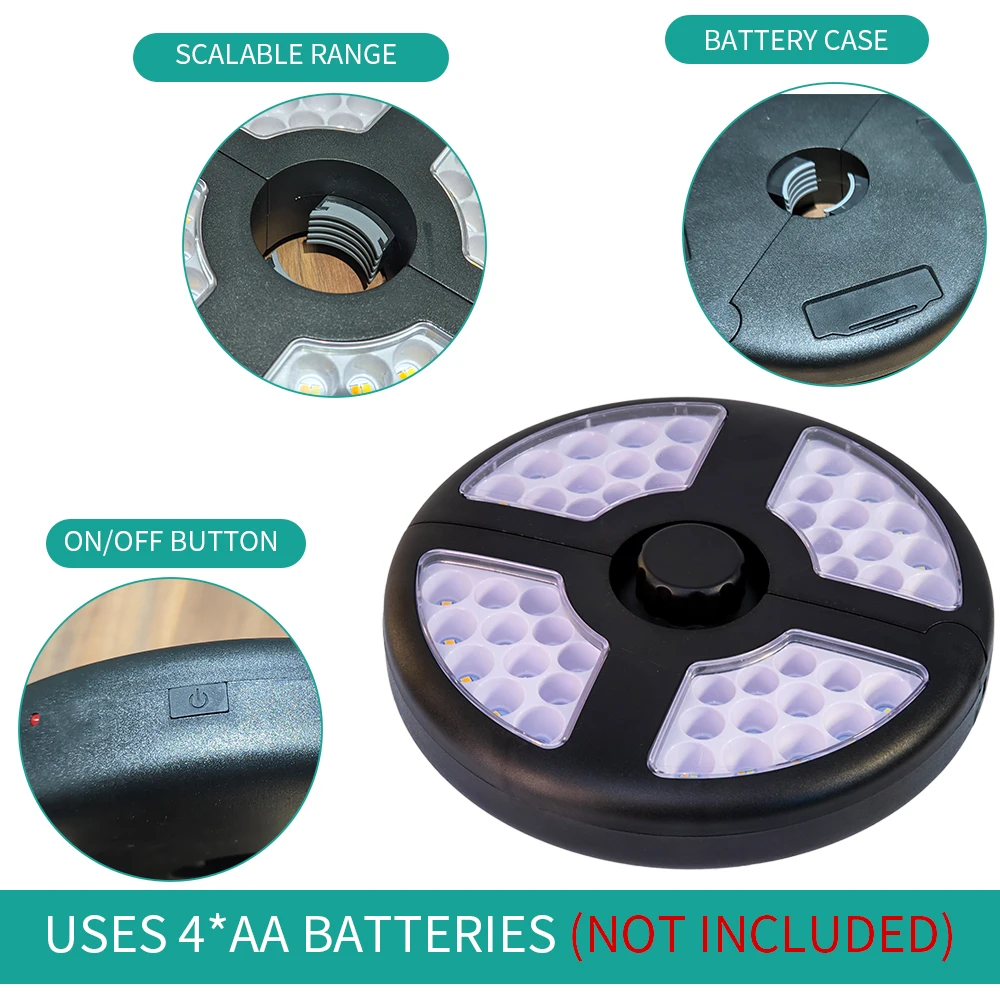 waterproof patio umbrella light led solar outdoor adjustable powered remote control automatic energy garden backyard poolside