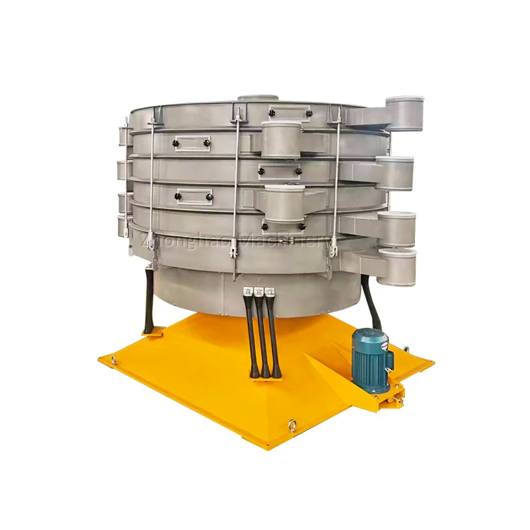 Large output capacity magnesium silicate sifter sieving machine round tumbler screening machine