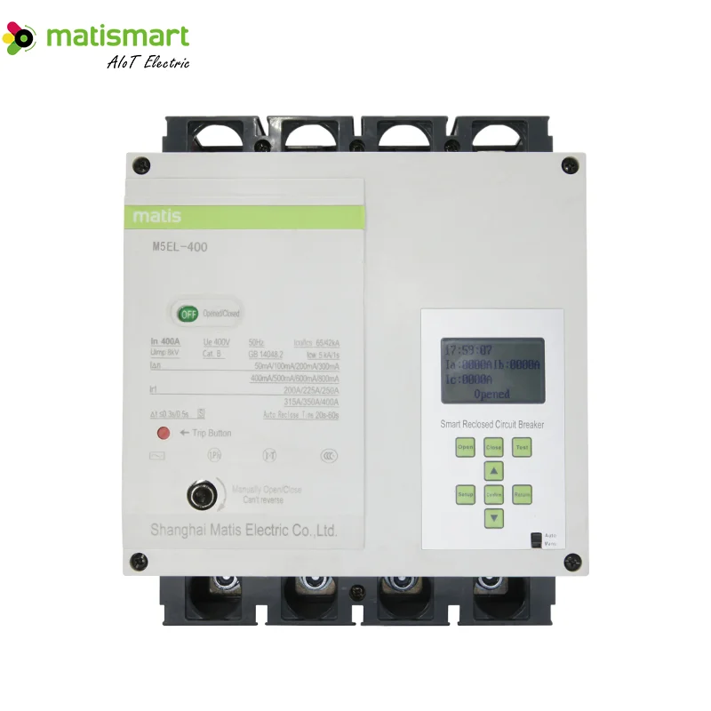 Matis 400A amp solar energy mccb circuit breaker circuit breaker 400 amps circuit breaker smart wifi mccb
