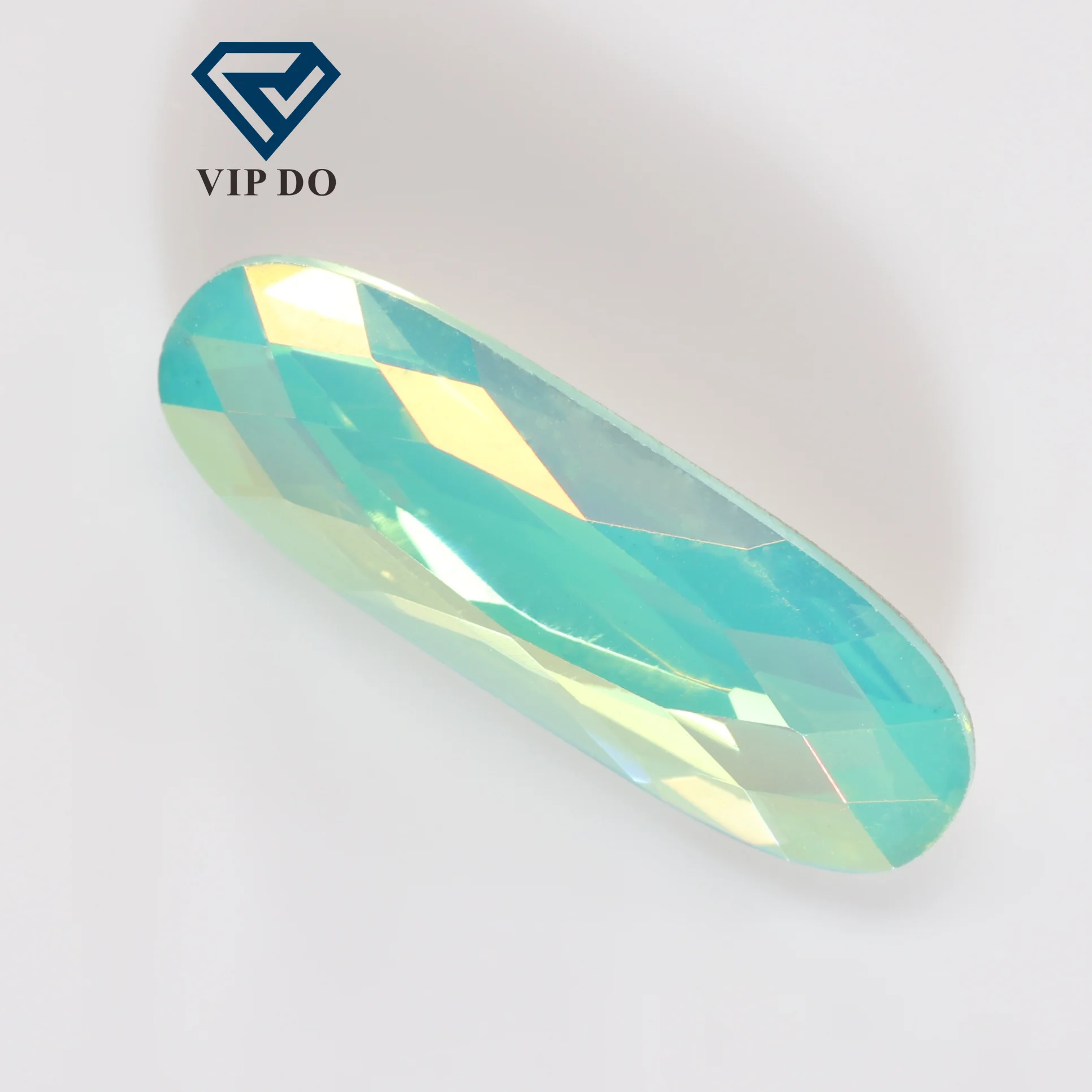 К9 стеклянные хрустальные аксессуары для ручных украшений белковые Длинные овальные украшения ногтей