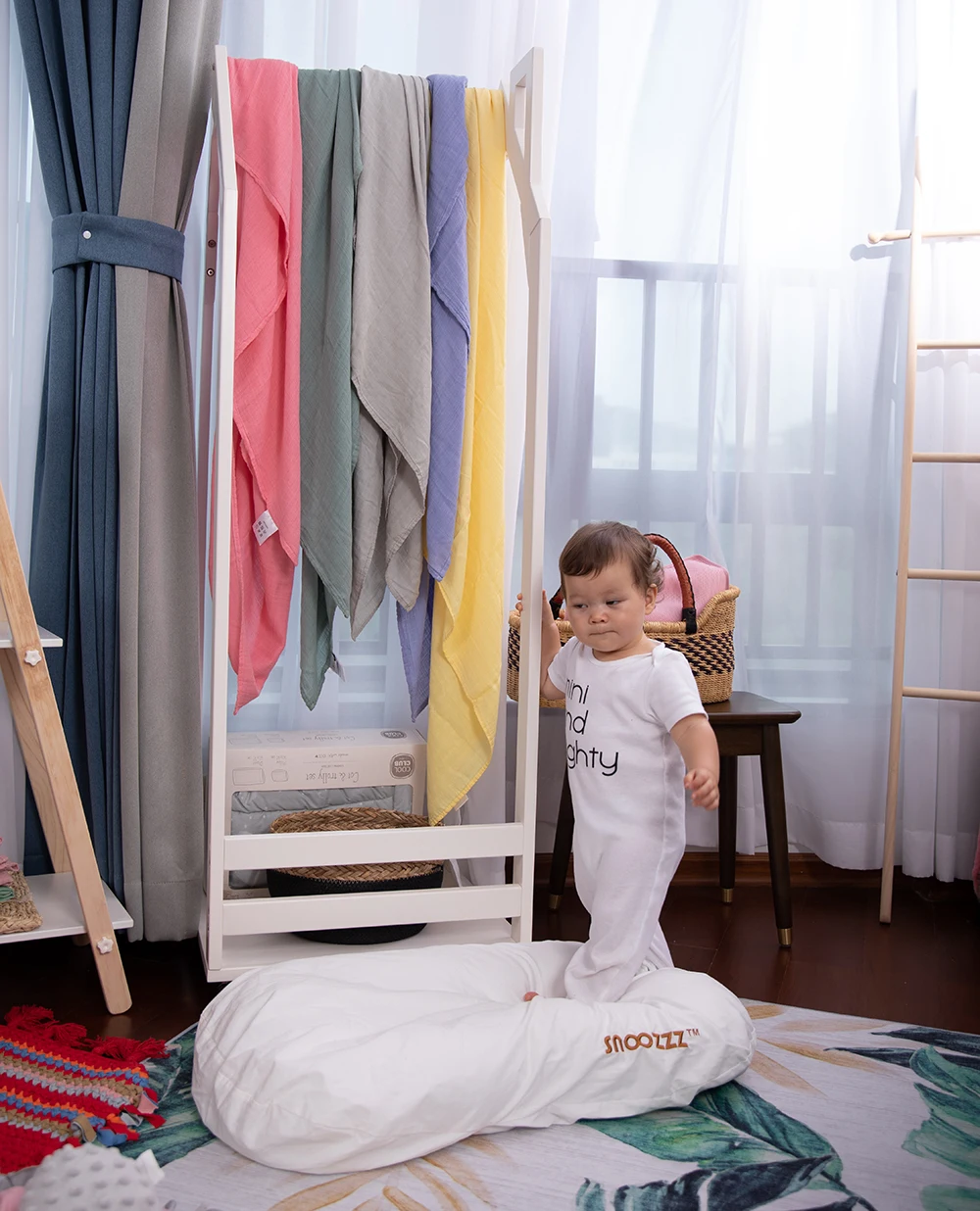 Portable Foldable Ins Hot Baby Bed Crib For Newborn Cotton Baby Travel Bed