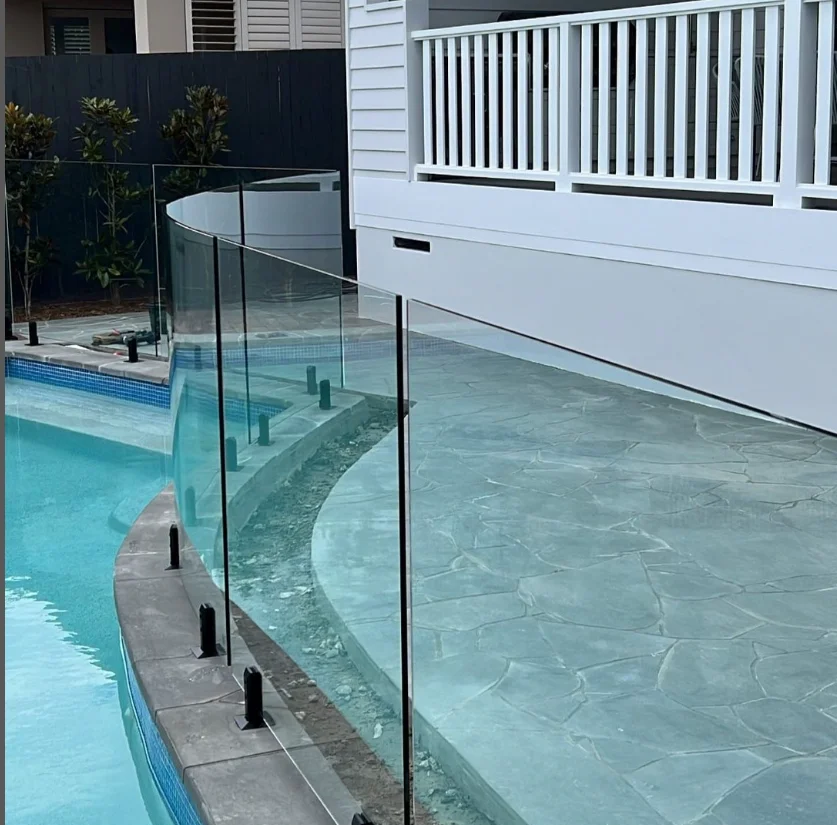 Swimming Pool Canopy Retractable Roof Pool Cover Sliding Glass toughened tempered Furniture glass