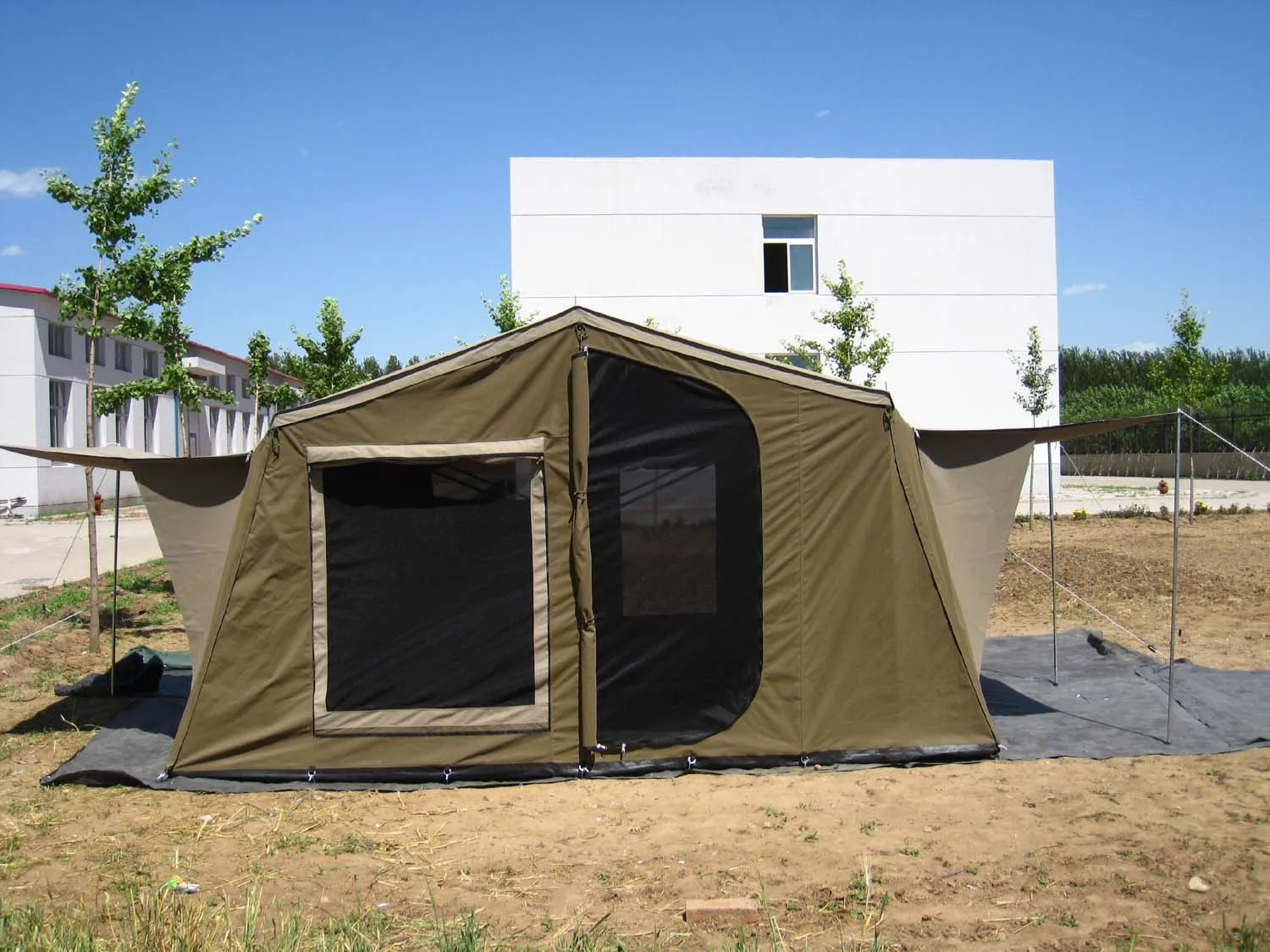 Good quality travel conventional mini portable trailer tent