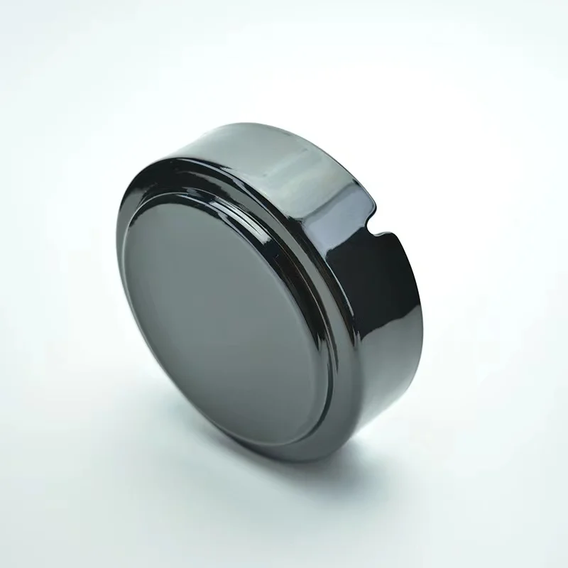 Hot Sale Thickened Tabletop Transparent Ashtray Round Crystal Glass Ashtray