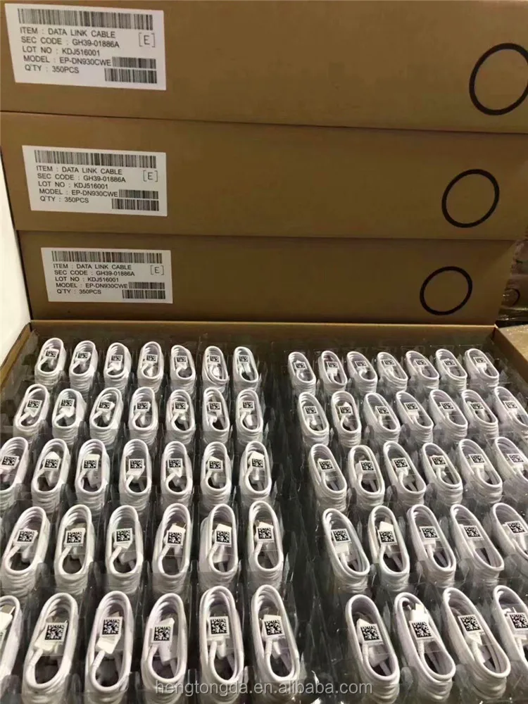 Original OEM 1.2m USB C to USB A Cable Fast Charging Data Sync Cord for Samsung S10 S9 Redmi Note 8 Pro USB Type C Charger Wire