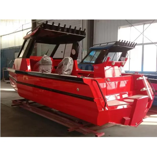 Chinese 6.25m Factory Sale Sport Fishing Bait Boat 6.25m Aluminum Motor Yacht for Fishing
