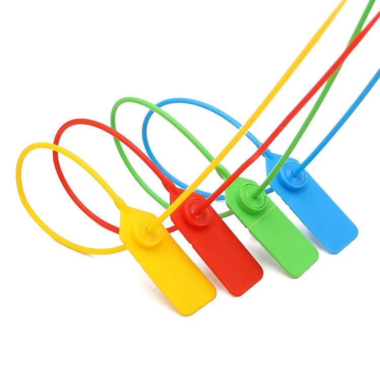 wholesale Disposable self locking pull tight security Cheap security  plastic seal container