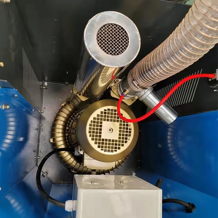 Professional Vacuum Cleaner Pump Powerful Side Channel Ring Air Blower For Dust Collector