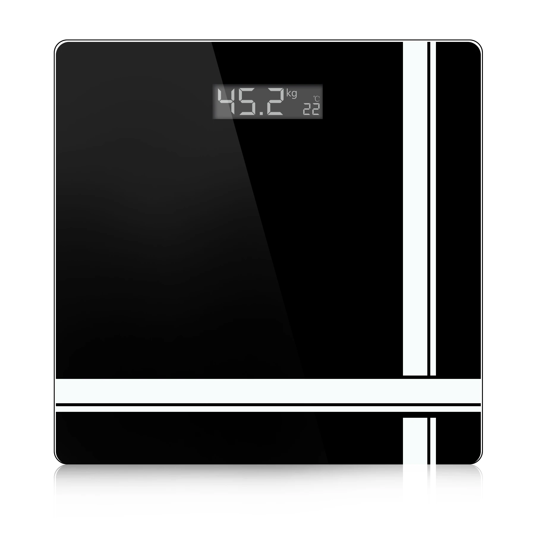 Zhejiang Yongkang High Accuracy Electronic Bathroom Weighing Scale 180kg Digital Body Weight With Temperature