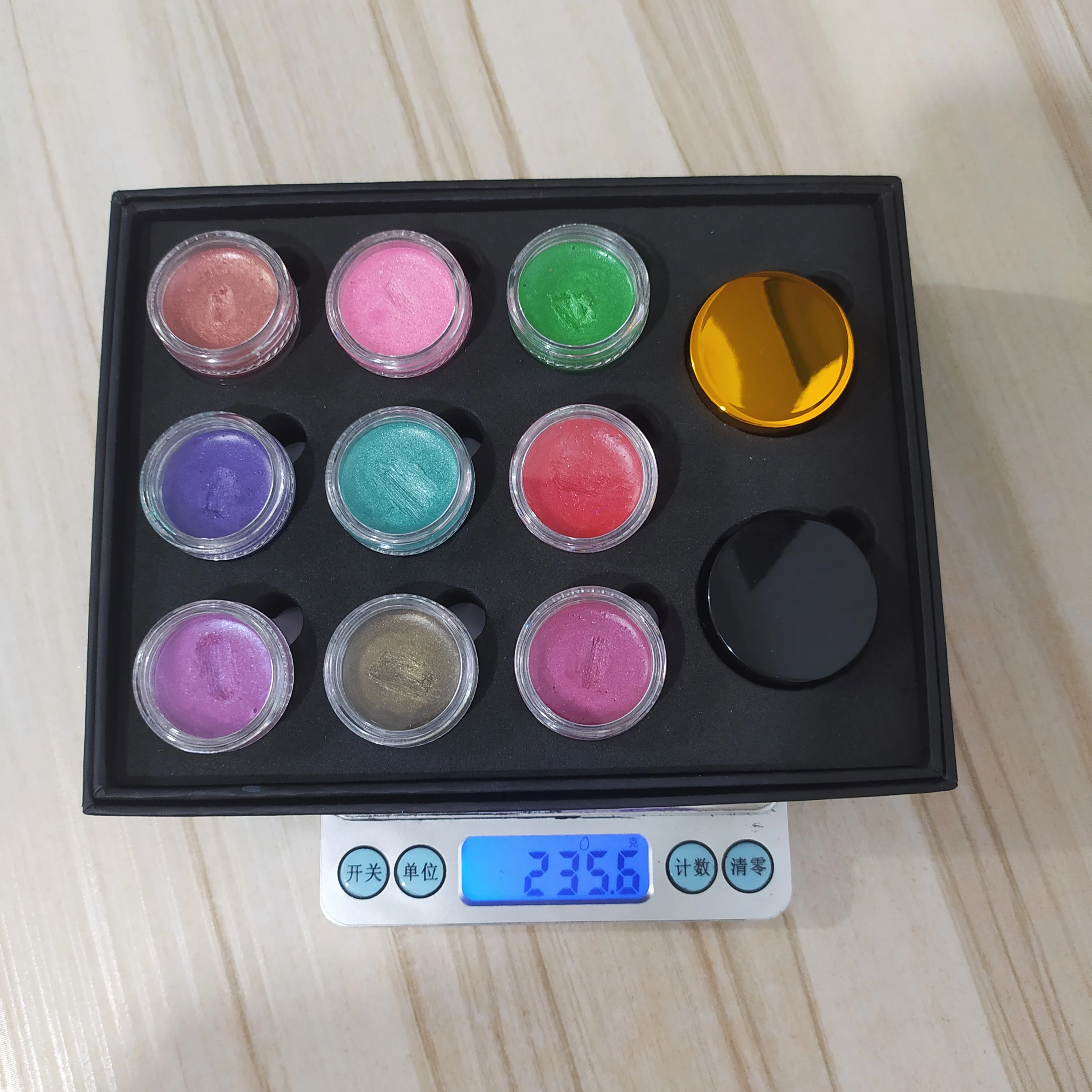 2024 hot sell 10 color Easy To Wear Long Lasting multichrome color eye shadow cream set oem logo eyeshadow  set