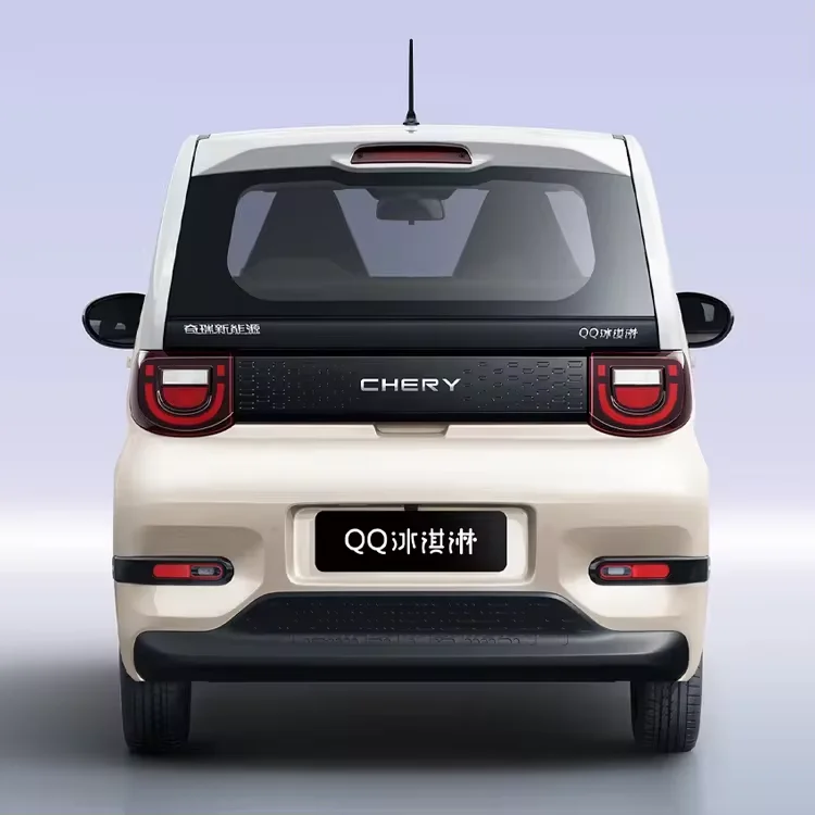 Chery Mini QQ Ice Cream 4 Seats Electric Car New Small Ev Electric Energy Vehicles Adult Automotive