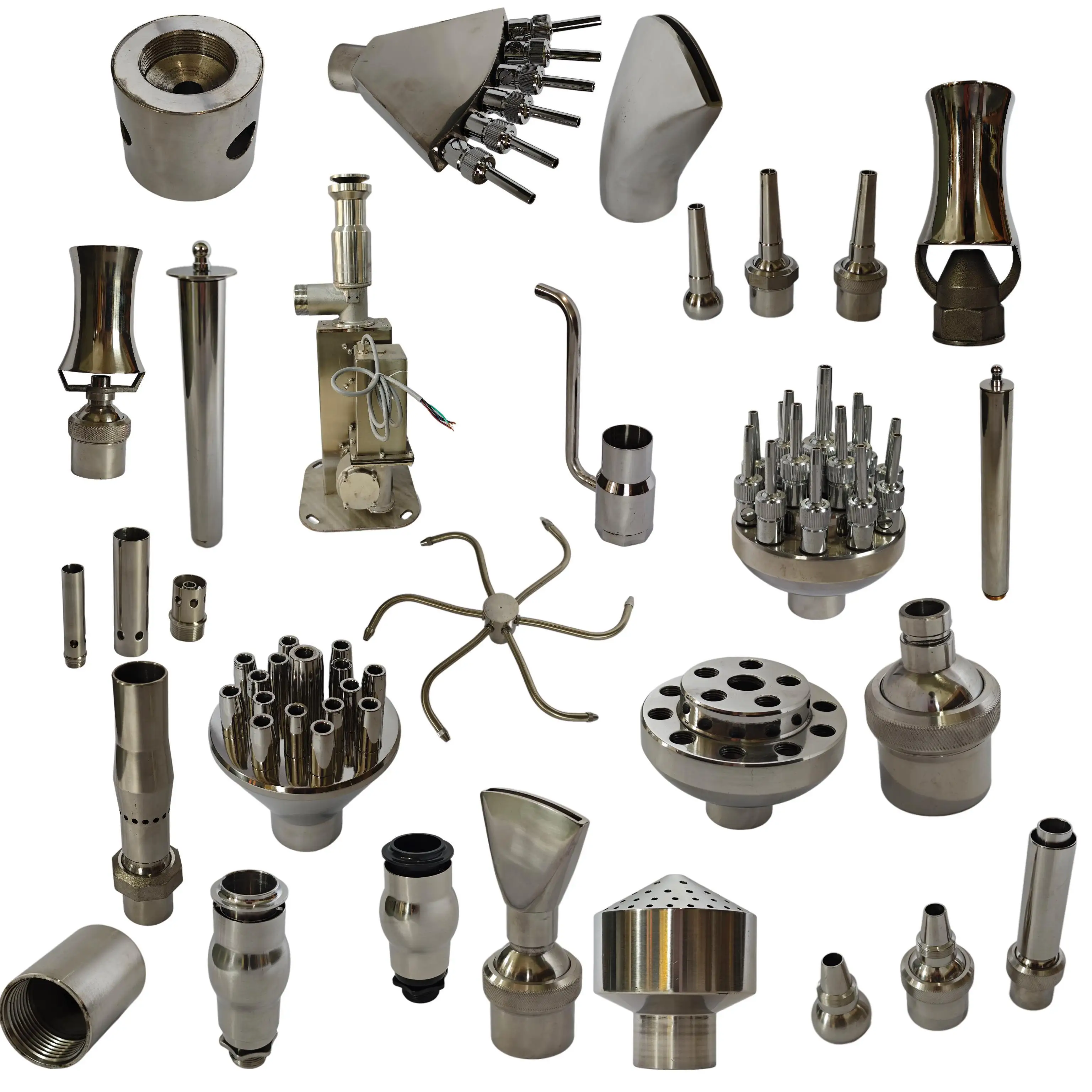 Нержавеющая сталь специальный дизайн Форсунка для струйного фонтана DN 40 используется качелей 3D фонтан