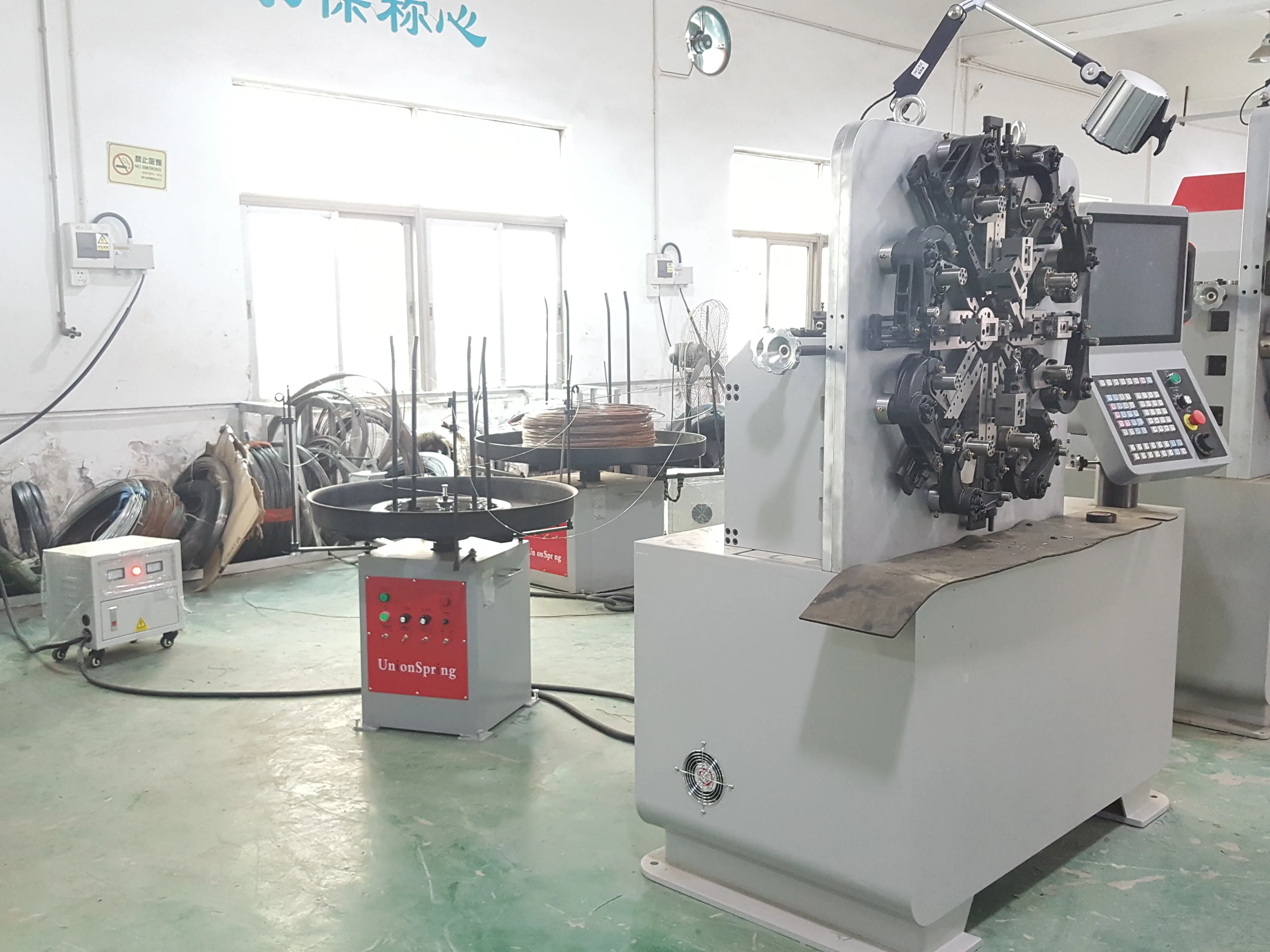  cnc spring coiling machine tension