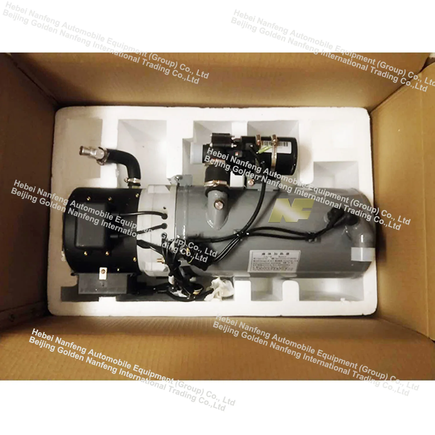 NF 30kw Gas passenger buses Parking heater 24v safe preheating engine parking heater CNG LNG parking heater for bus