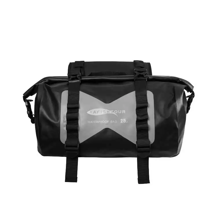 AFISHTOUR 500D ПВХ водонепроницаемый 25L мотоцикл боковая коробка панье сумки/большая емкость открытый мотор цикл Боковая Сумка для