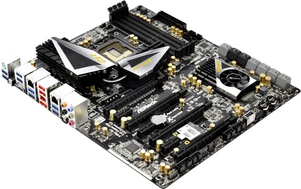 Backplate for ASRock Z77 Extreme 11  motherboard