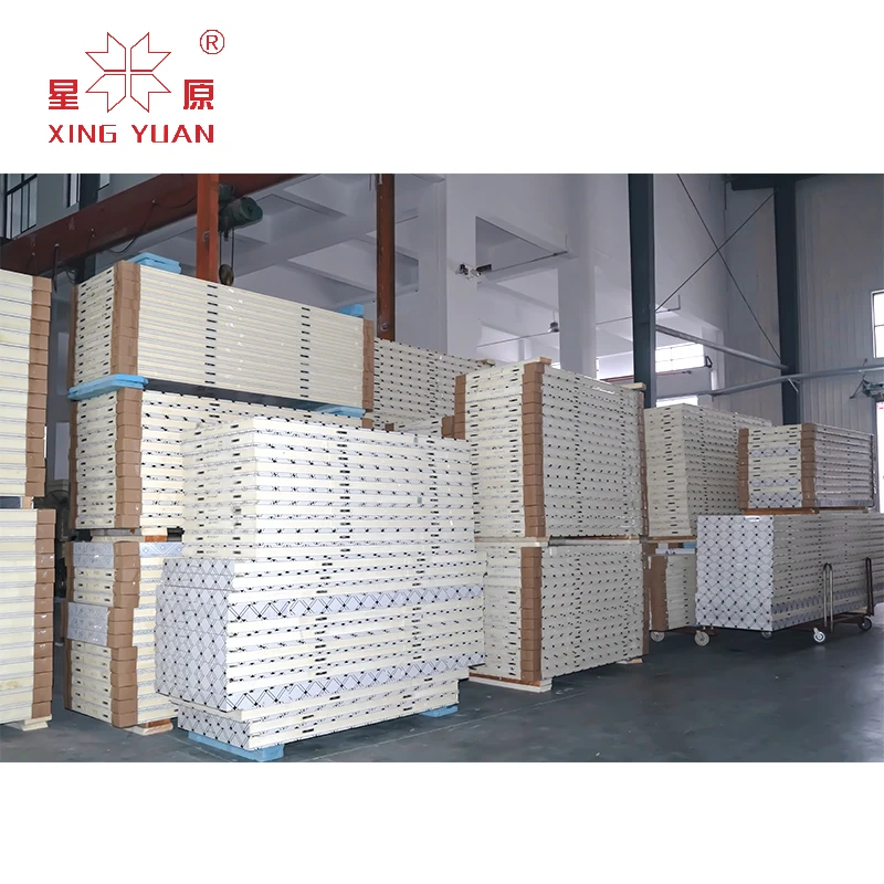 Fire Proof Insulated Polyurethane Panel for Cold Room Storage/Warehouse/Modular House Sandwich Panel of Ceiling Roof Wall