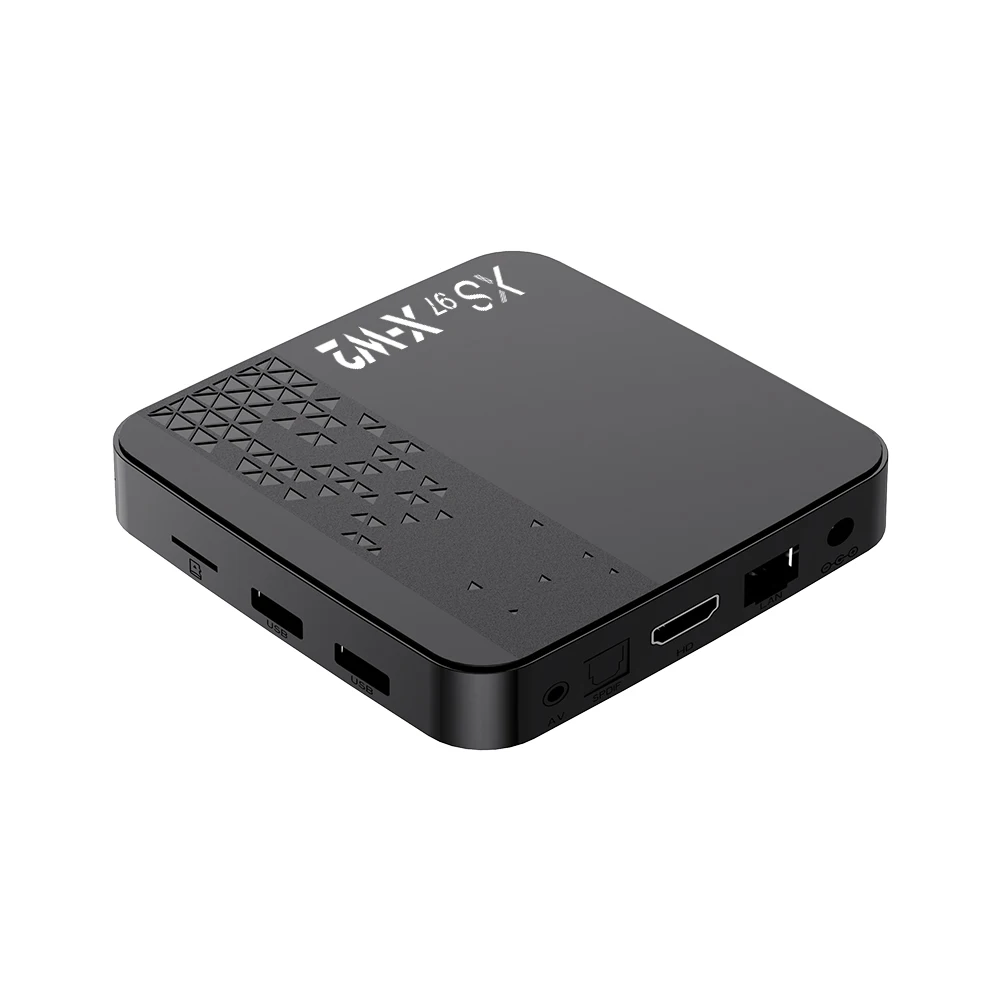 Оптовая продажа новых материалов XS97 X-W2 S905W2 Android 11 5G двухдиапазонный WiFi лучший android tv box с Google голосовым помощником