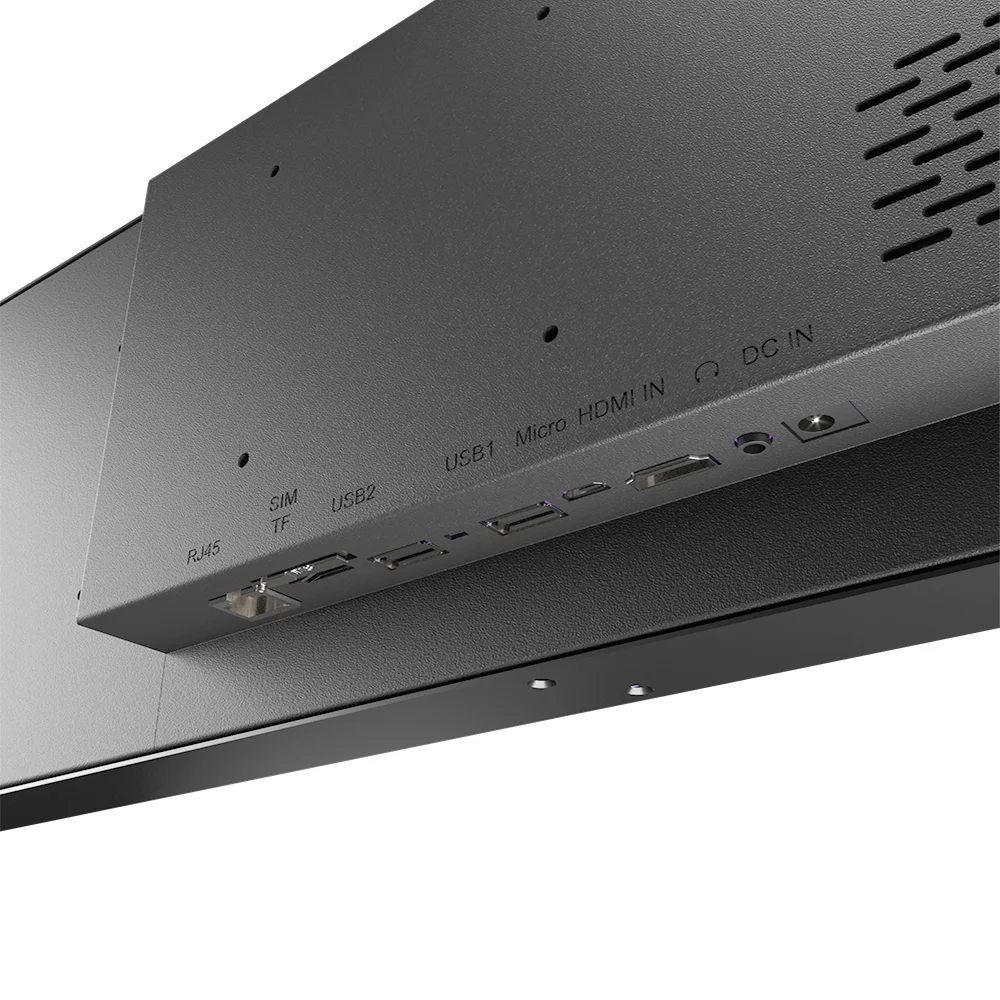 28 Inch Ultra Shop Market Shelves Lcd Digital Thin Wall Mounted Advertising Lcd Stretched Bar Lcd Display