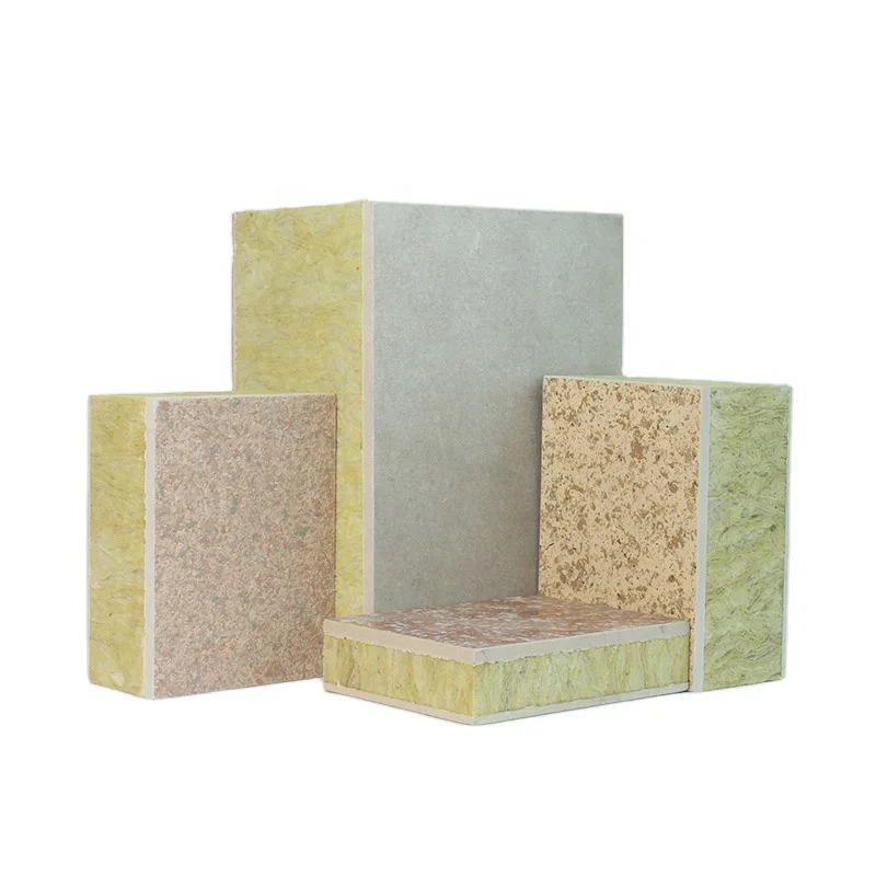 E.P China Manufacturer New Customized Eco-Friendly Rock Wool Sandwich Insulation Panel