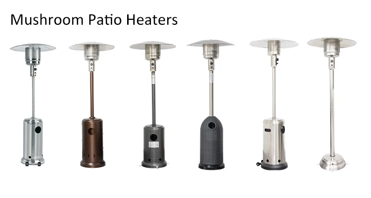 New design rocket granule terrace heater and easy to move safe home courtyard heaters