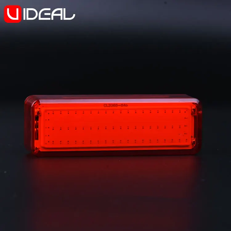 U-ideal Outdoor IP65 Waterproof Super Bright USB Rechargeable Bike Rear Light Bicycle Tail light