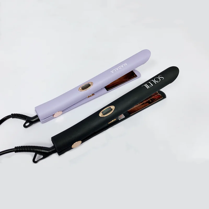 Hair Straightener Curler Curling Hair Irons Nano Titanium Ceramic Flat Iron Temperature Adjustment Electric Straightening Iron