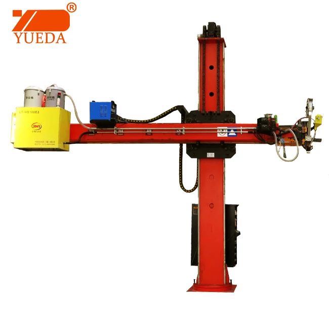 High Effective Welding Head Manipulators SAW MAG TIG Welding Column & Boom For Pipe Tank
