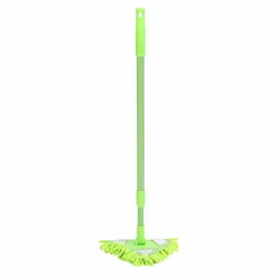 180 Degree Rotatable Mini Triangle Mops Telescopic Wall and Ceiling Mops Car Window Cleaner Wiper Cleaning Kitchen and Bathroom