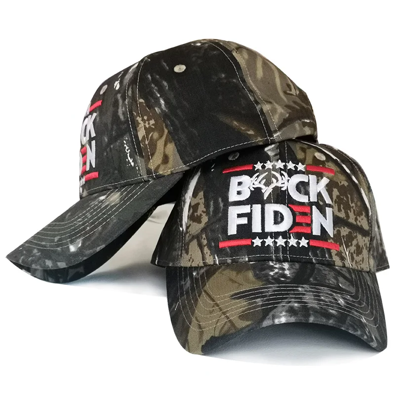 OEM Customized Make America Great Again Cap Hat Real Tree Camo 2024 Republican Hat Bi*den Anti B Hats