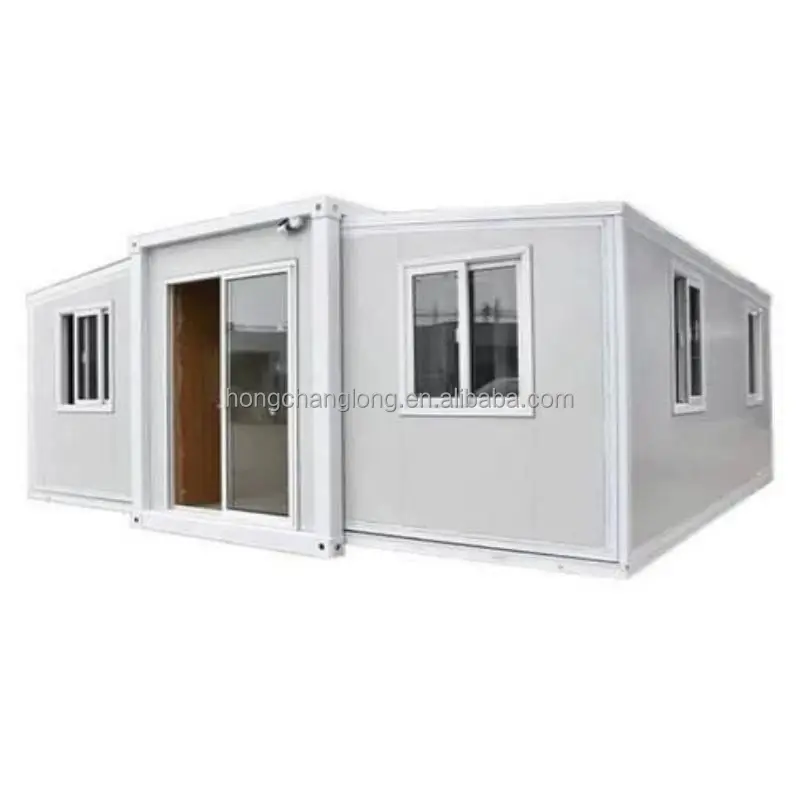 Custom Made 40 ft 20 ft Expandable Folding Luxury Shipping Container Homes Insulation for Home and Hotel Tanzania and Canada