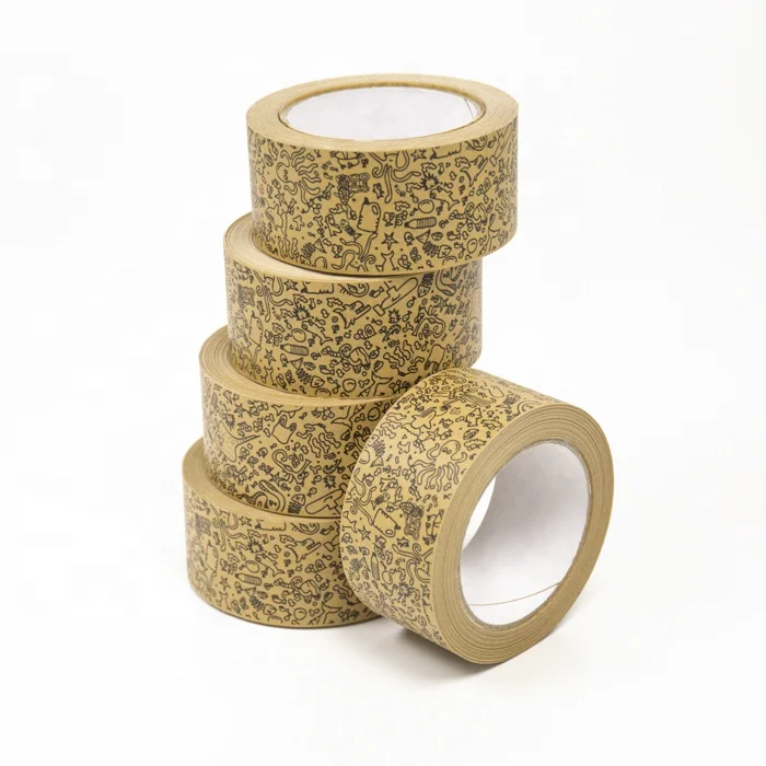 Customized Logo Paper Packing Adhesive Tape