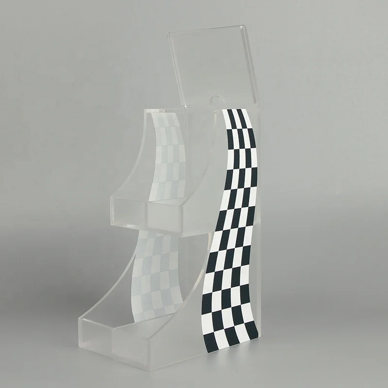 Factory Wholesale Custom Crystal Clear A4 E-cigarette Acrylic Display Stand