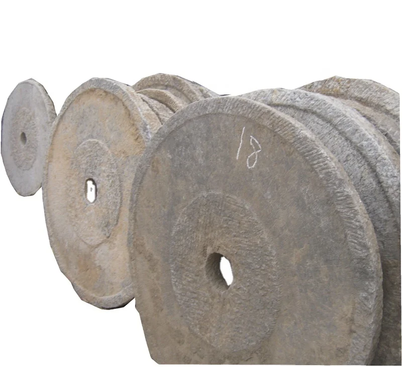 Used Ancient Old Granite Antique Millstone For Garden Decoration