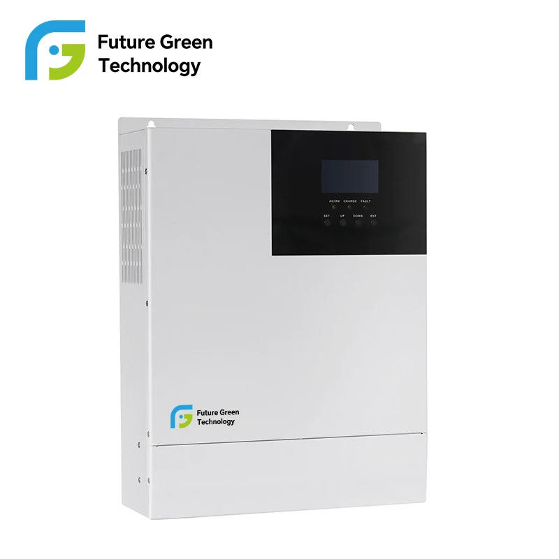 Hybrid Solar 1KW Power Inverter Single-Phase DC12v 24v 110v 220v 12V Solar Inverter 60Hz Output Frequency MPPT Battery Charr