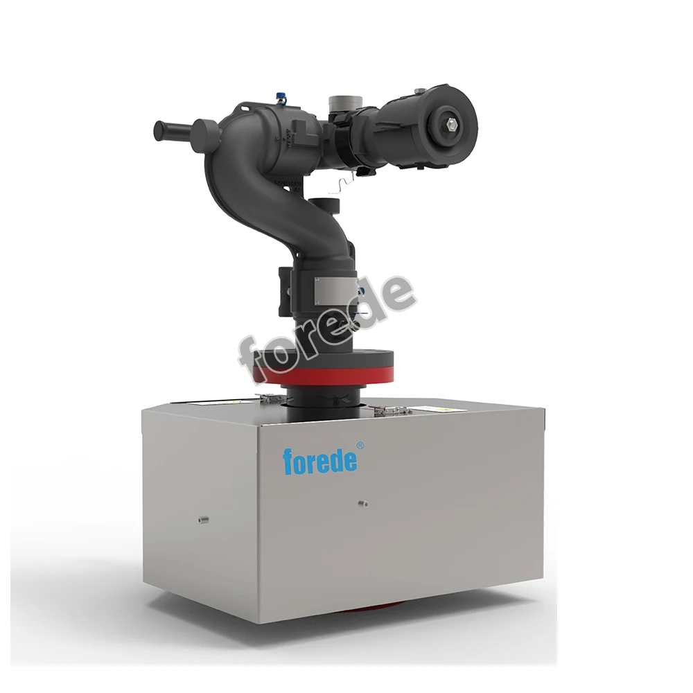 Гидравлический Осциллирующий пожарный монитор с фиксированным концом фланца