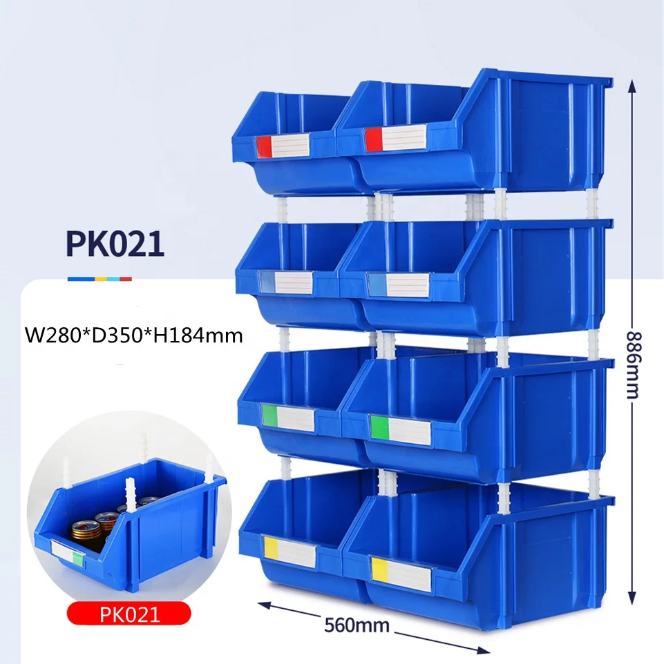storage containers/bins industrial stack& nest bins warehouse organization