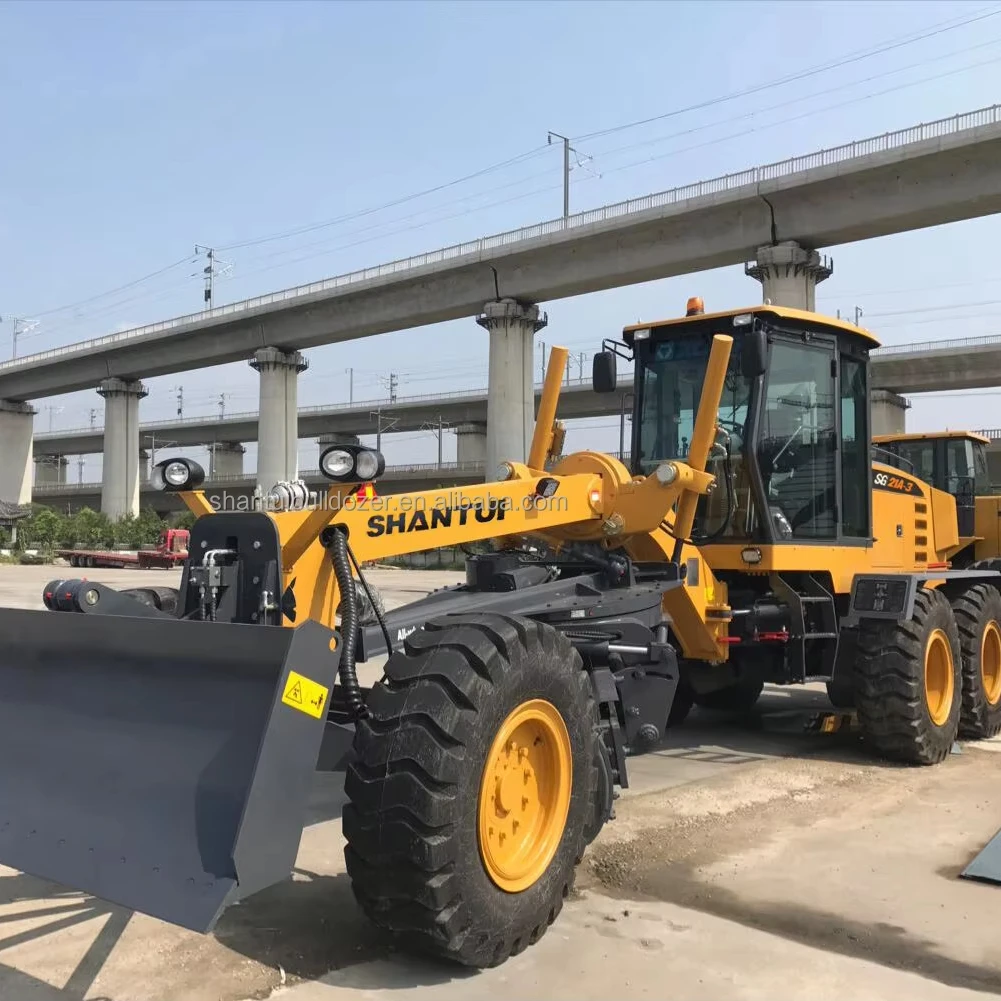 Shantui SG19-B6 motor grader road motor grader Articulated Paver with Ripper And Blade
