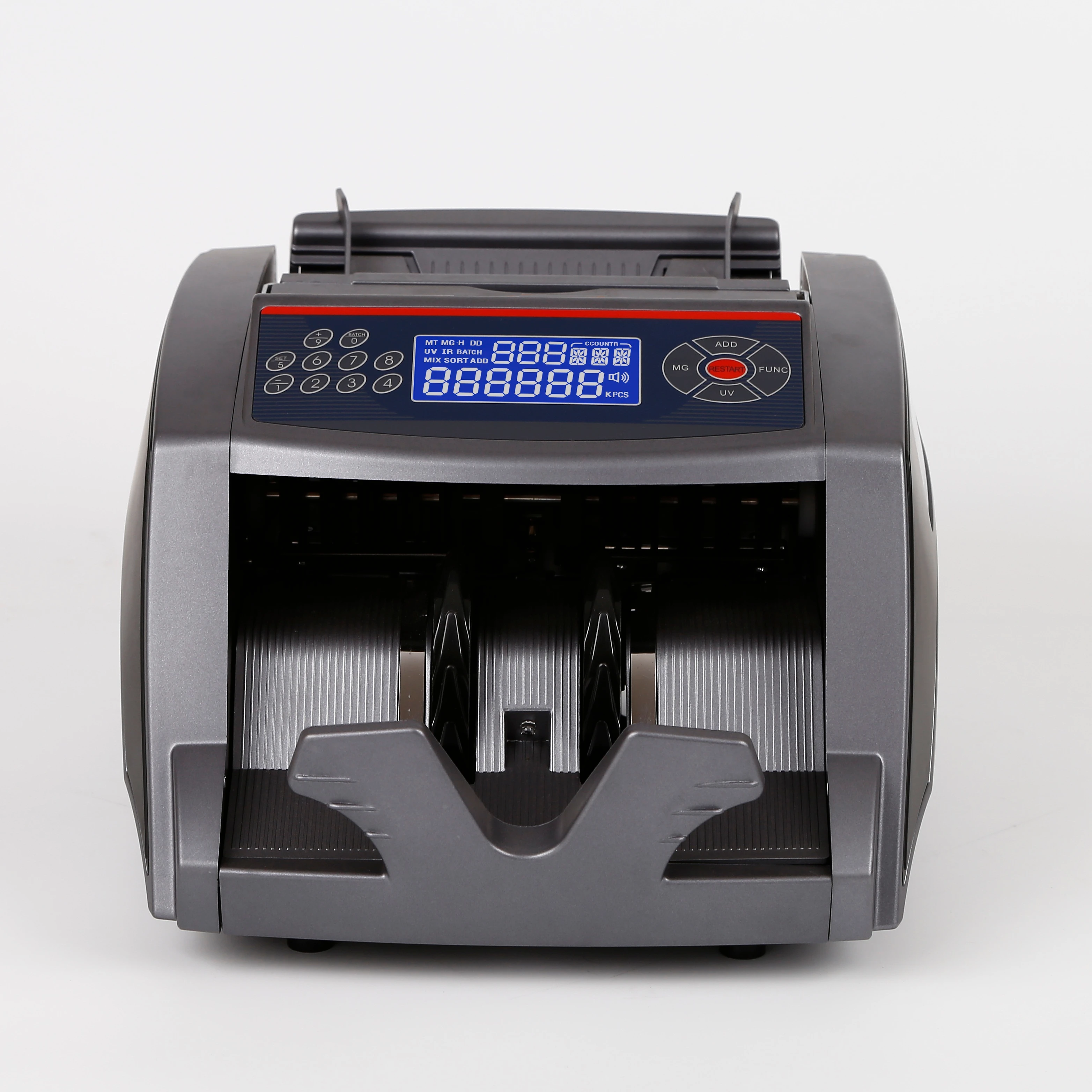 Bill counter Multi-currency Currency Counter US Dollar Euro Russian Currency Counter FJ-2828B