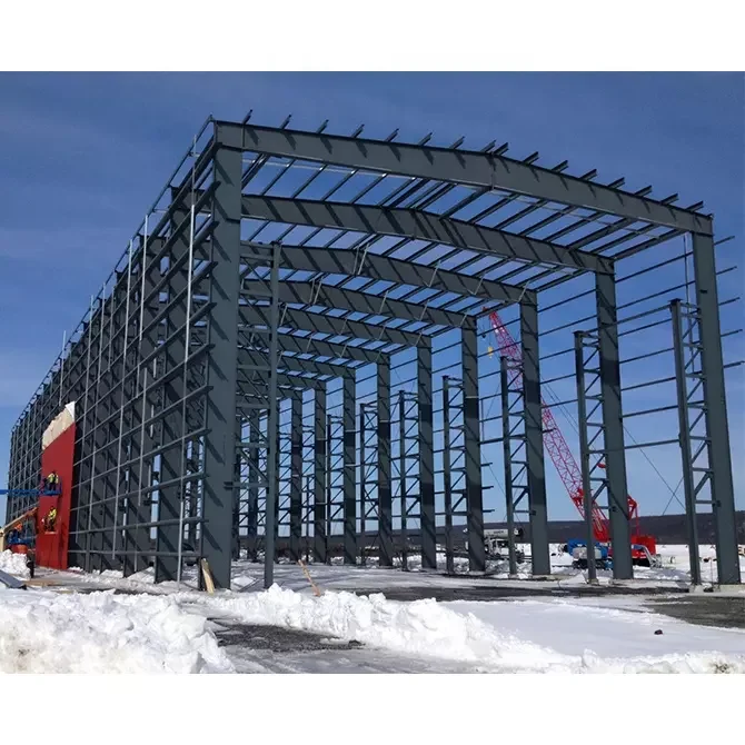 Здание стальная конструкция рамка коммерческое офисное