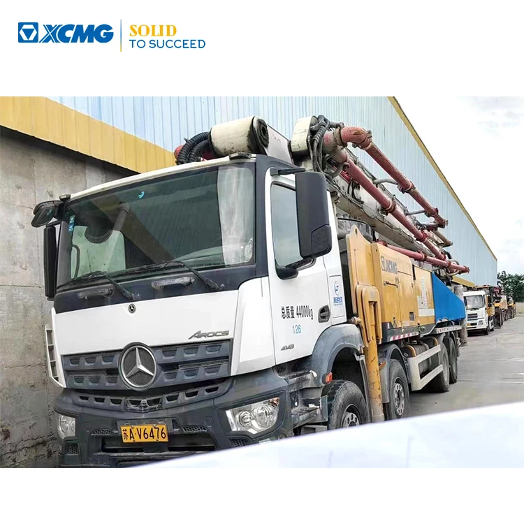 XCMG Official 2020 Year 62m HB62V Concrete Boom Pump Used Truck Mounted Concrete Pump For Sale