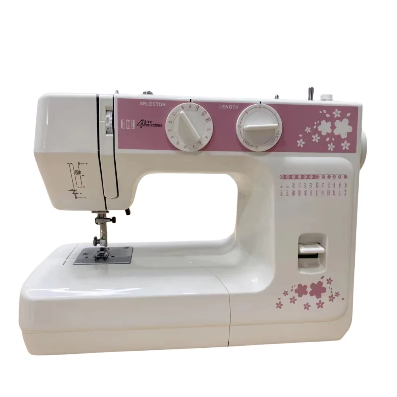 24 stitches durable Multi-Function domestic sewing machine with  aluminum body plastic cover for home sewing good quality 6224