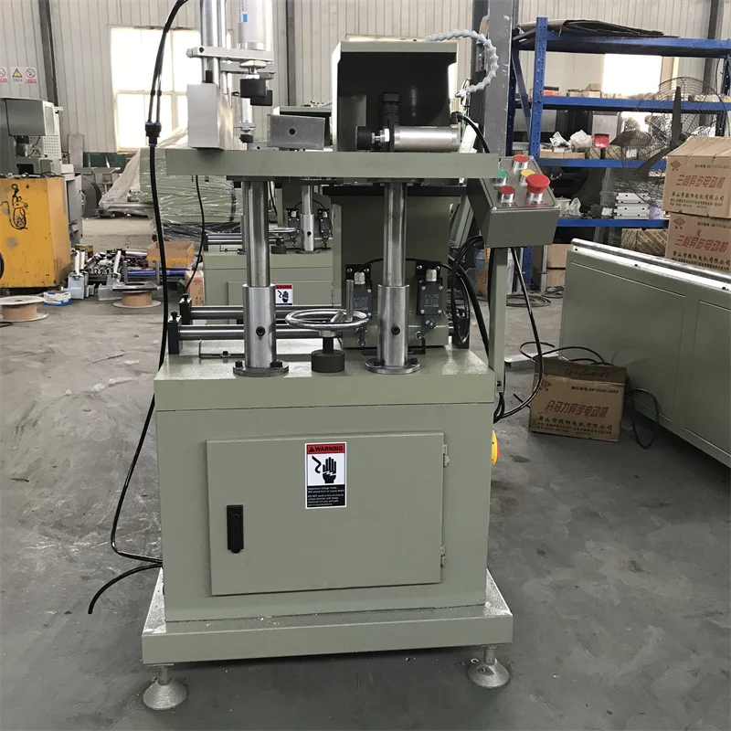 Small Type UPVC and Aluminum Window End Milling Machine